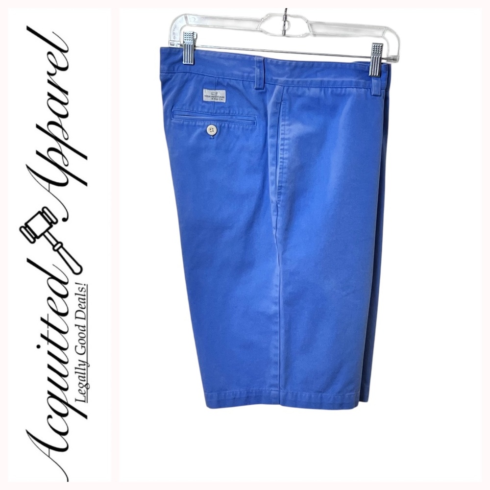 Vineyard Vines Shep & Ian Medium Blue Casual Men's Club Shorts